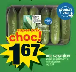 Super C MINI CONCOMBRES | MINI CUCUMBERS offer