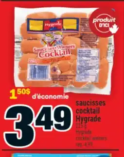 Super C Saucisses cocktail Hygrade | Hygrade cocktail wieners offer