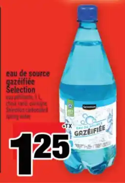 Super C eau de source gazéifiée Selection | Selection carbonated spring water offer