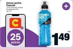 Super C boisson sportive Powerade | Powerade sport drink offer