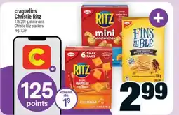 Super C CRAQUELINS CHRISTIE RITZ | CHRISTIE RITZ CRACKERS offer