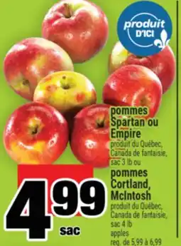 Super C POMMES SPARTAN OU EMPIRE │ APPLES offer