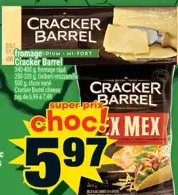 Super C fromage Cracker Barrel offer