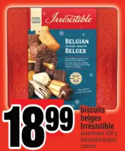 Super C BISCUITS BELGES IRRÉSISTIBLE | IRRÉSISTIBLE BELGIAN COOKIES offer