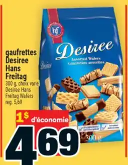 Super C GAUFRETTES DESIREE HANS FREITAG | DESIREE offer