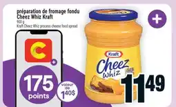 Super C préparation de fromage fondu Cheez Whiz Kraft | Kraft Cheez Whiz process cheese food spread offer