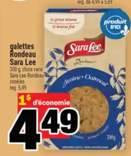 Super C galettes Rondeau Sara Lee offer