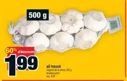 Super C ail tressé | braided garlic offer