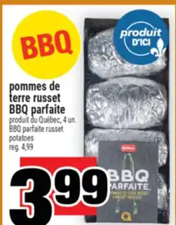 Super C Pommes de terre russet BBQ parfaite | BBQ parfaite russet potatoes offer