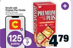 Super C Biscuits soda Premium Plus Christie | Christie Premium Plus crackers offer