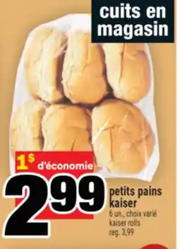 Super C petits pains kaiser | kaiser rolls offer