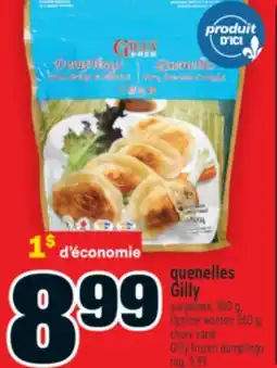 Super C quenelles Gilly | Gilly frozen dumplings offer