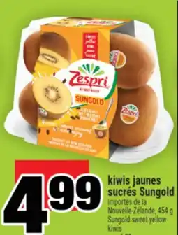 Super C KIWIS JAUNES SUCRÉS SUNGOLD | SUNGOLD SWEET YELLOW KIWI'S offer