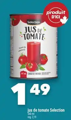 Marche Ami JUS DE TOMATE SELECTION offer