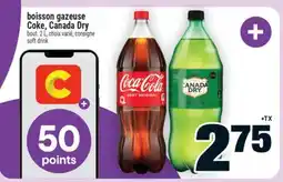 Super C Boisson gazeuse Coke, Canada Dry | soft drink offer