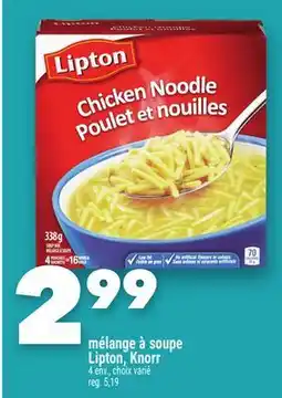 Marche Ami MÉLANGE À SOUPE LIPTON, KNORR offer