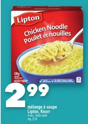 Marche Ami MÉLANGE À SOUPE LIPTON, KNORR offer