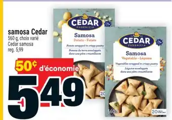 Super C samosa Cedar │ Cedar samosa offer