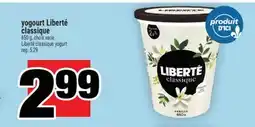 Super C yogourt Liberté classique | Liberté classique yogurt offer
