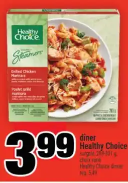 Super C dîner Healthy Choice / Healthy Choice dinner offer