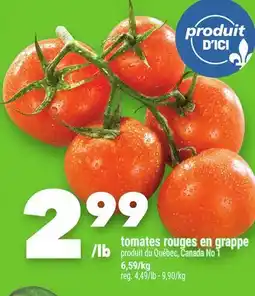 Marche Ami TOMATES ROUGES EN GRAPPE offer