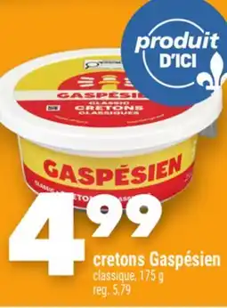 Marche Ami cretons Gaspésien offer