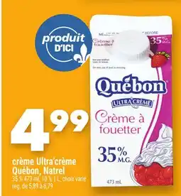 Marche Ami CRÈME ULTRA'CRÈME QUÉBON, NATREL offer