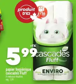 Marche Ami PAPIER HYGIÉNIQUE CASCADES FLUFF offer