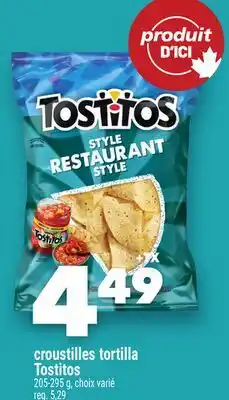 Marche Ami CROUSTILLES TORTILLA TOSTITOS offer