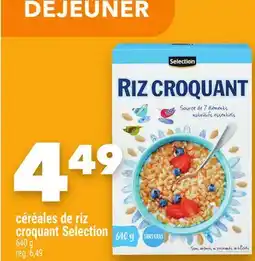 Marche Ami CÉRÉALES DE RIZ CROQUANT SELECTION offer