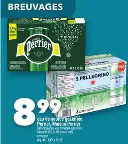 Marche Ami EAU DE SOURCE GAZÉIFIÉE PERRIER, MAISON PERRIER offer