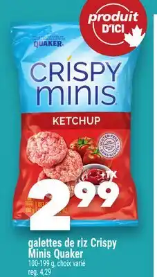 Marche Ami GALETTES DE RIZ CRISPY MINIS QUAKER offer