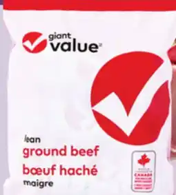 Giant Tiger ground beef offer