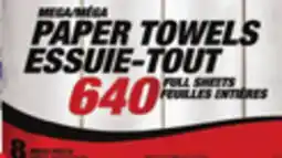 Canadian Tire Mega Paper Towels, 8-Pack offer