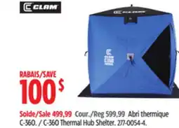 Canadian Tire C-360 Thermal Hub Shelter offer