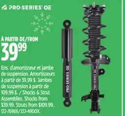 Canadian Tire Pro Series Oe Shocks & Strut Assembles offer