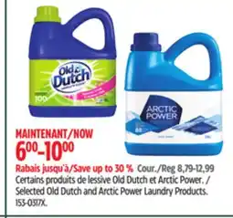 Canadian Tire Selected Old Dutch and Arctic Power Laundry Products offer
