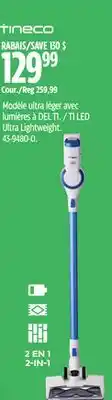 Canadian Tire Tineco T1 LED Ultra Lightweight offer
