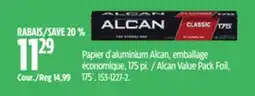 Canadian Tire Alcan Value Pack Foil, 175´ offer