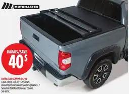 Canadian Tire Motomaster Selected Softfold Tonneau Covers offer