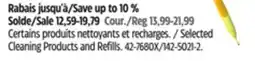 Canadian Tire Cleaning Products and Refills offer