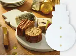 Canadian Tire CANVAS Marble Snowman Serving Tray offer
