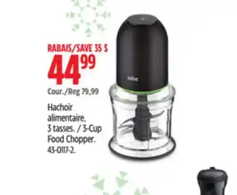 Canadian Tire 3-Cup Food Chopper offer