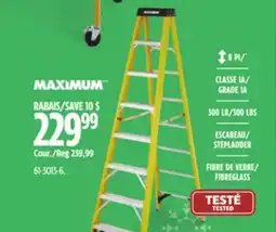 Canadian Tire MAXIMUM 8-Foot Step Ladder offer