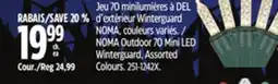 Canadian Tire NOMA Outdoor 70 Mini LED Winterguard, Assorted Colours offer