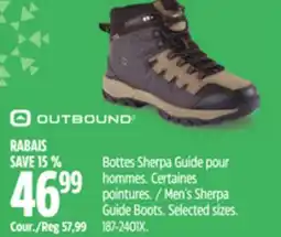 Canadian Tire Outbound Men's Sherpa Guide Boots offer