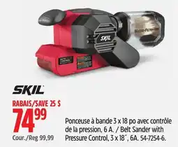 Canadian Tire SKIL Belt Sander with Pressure Control, 3 x 18˝, 6A offer