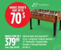 Canadian Tire EastPoint 54˝ Newcastle Foosball Table offer