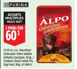 Canadian Tire Purina Cookout Classics Adult Dry Dog Food, 16kg offer