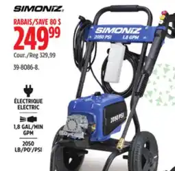 Canadian Tire Simoniz ELECTRIC 1,8 2050 PSI offer